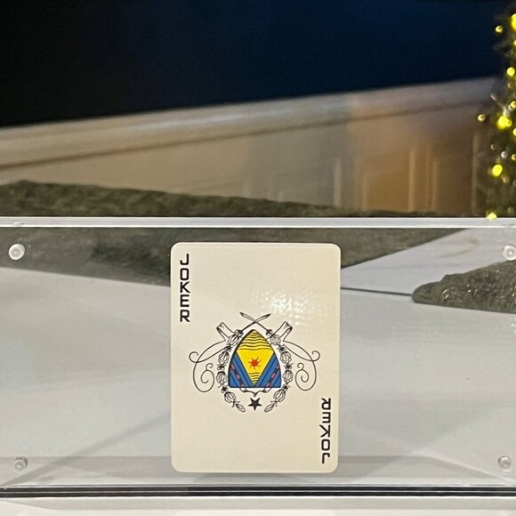 Louis Vuitton Monogram JOKER playing card in Brown and Tan/Cream - Picture 9 of 9